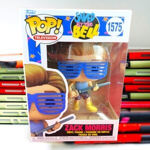 Zack Morris funko # 1575 (nib) With pop protector